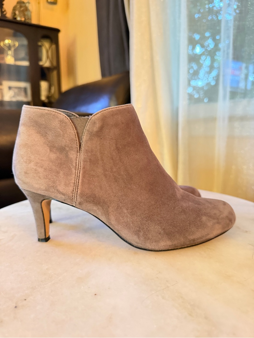 Clark’s Collection Grey Suede Arista Paige Boot
